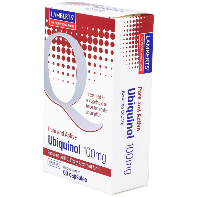 Ubiquinol 100mg. 60cap - Lamberts