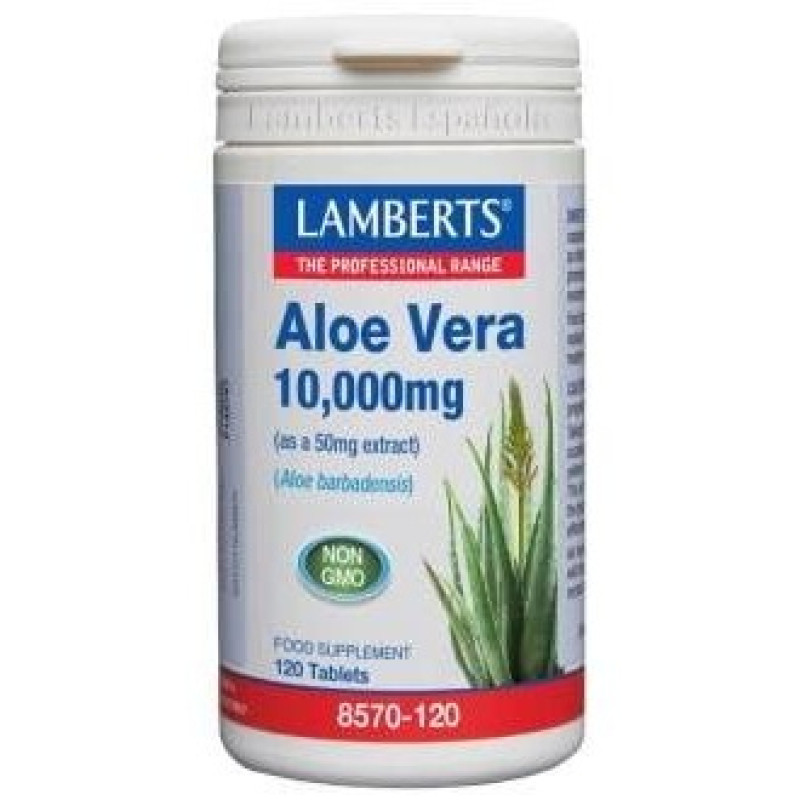 Lamberts Aloe Vera 10000Mg 120Comp