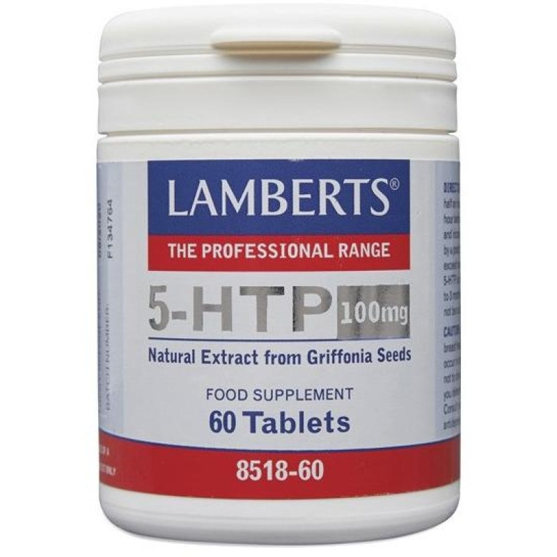 Lamberts Extracto De Semillas De Griffonia 5-Htp - 60 Cápsulas
