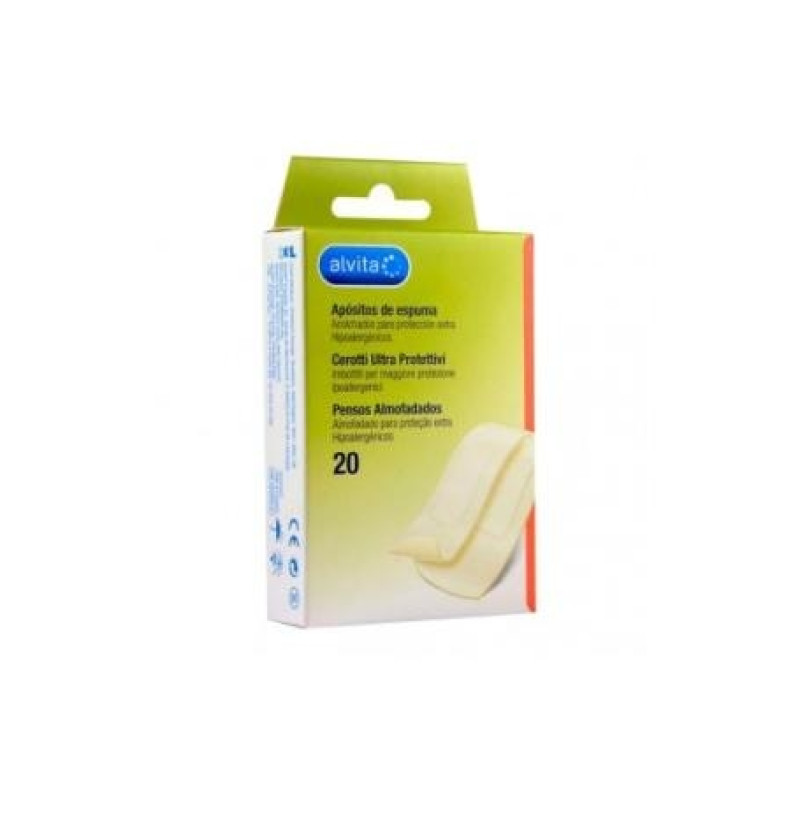 Alvita Apósito Adhesivo Espuma, 20 u - Alliance Healthcare