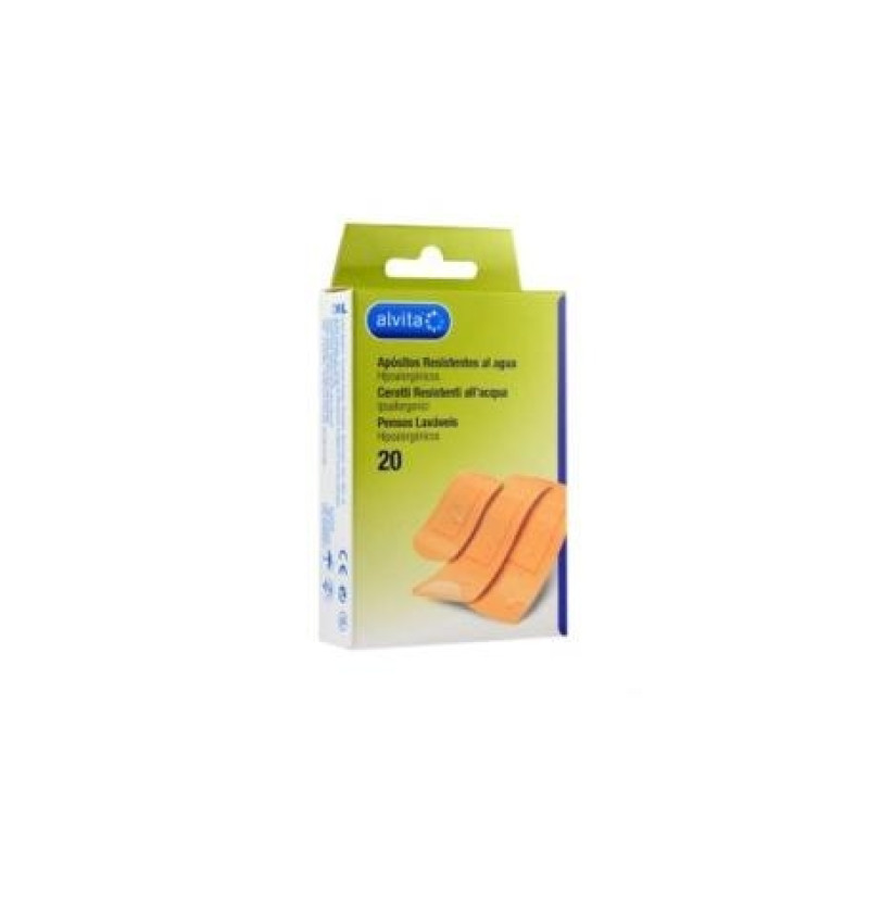 Alvita Apósito Adhesivo Resistente al Agua, 20 u - Alliance Healthcare