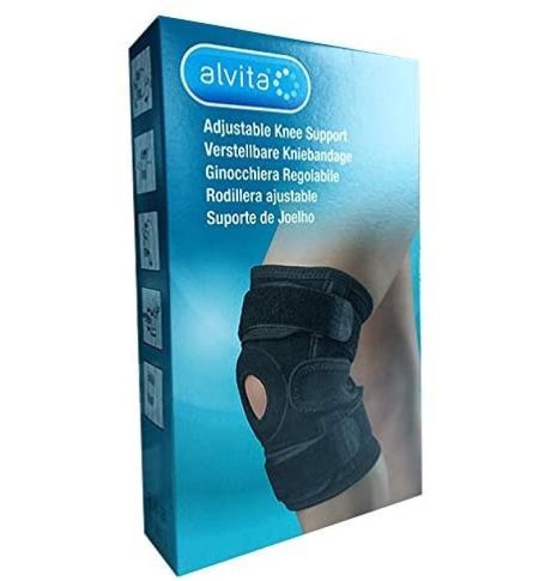 Rodillera Alvita Ajustable, Talla Universal - Alliance Healthcare