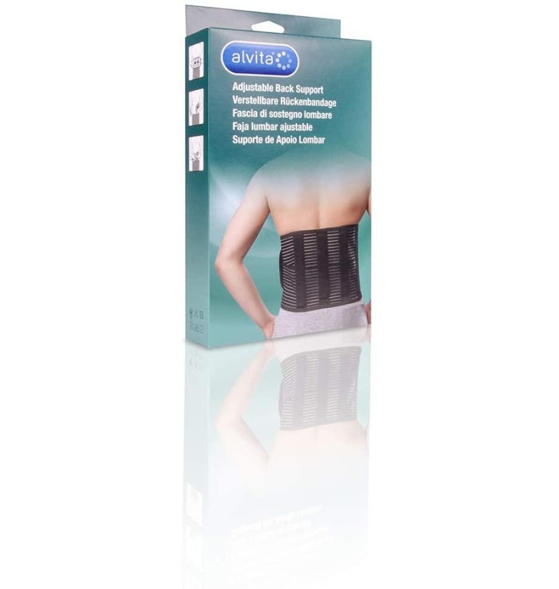 Faja Lumbar Alvita Ajustable, Talla 3 - Alliance Healthcare