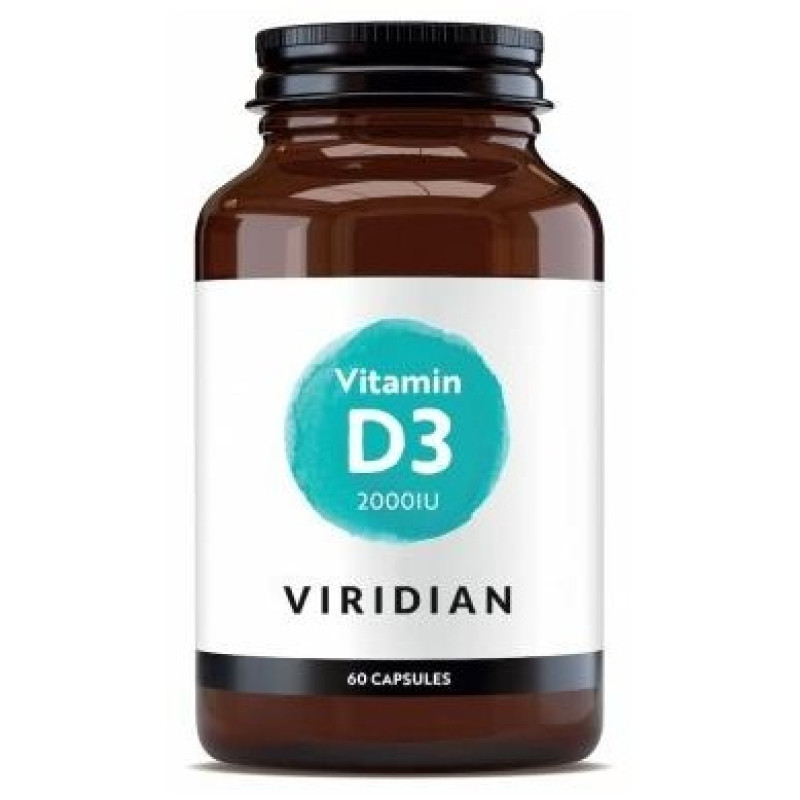 Vitamina D3 2000iu Vegana 60cap.veg - Viridian