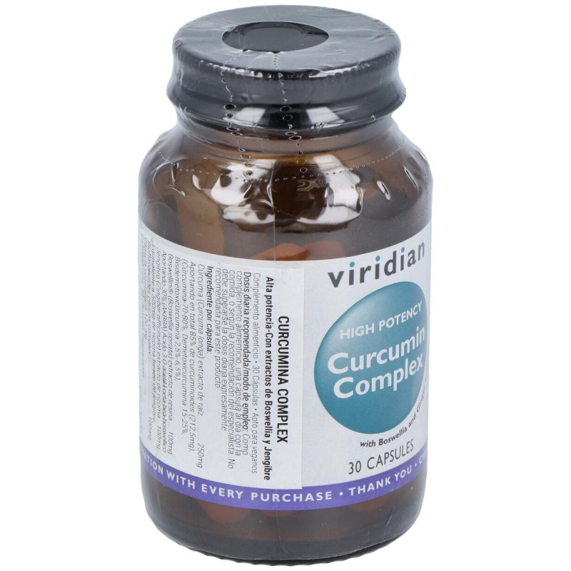 Curcumina Complex Alta Potencia 30Cap.Veg.