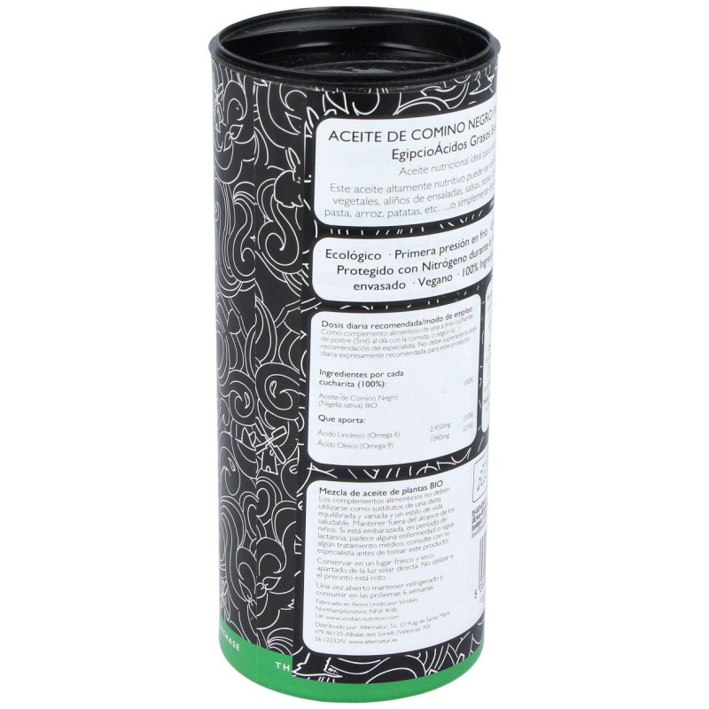 Aceite De Comino Negro 200Ml. Bio