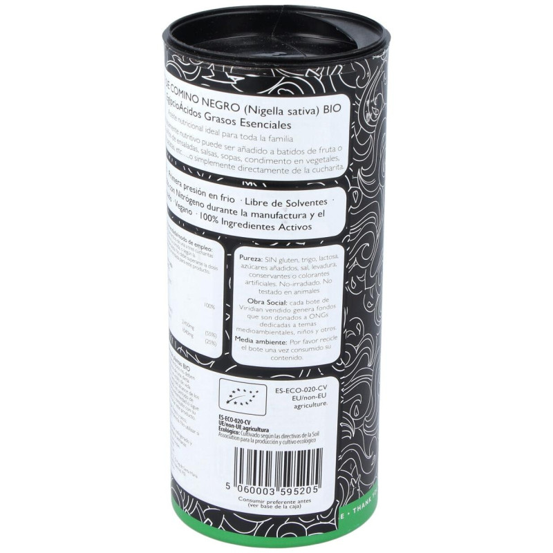 Aceite De Comino Negro 200Ml. Bio