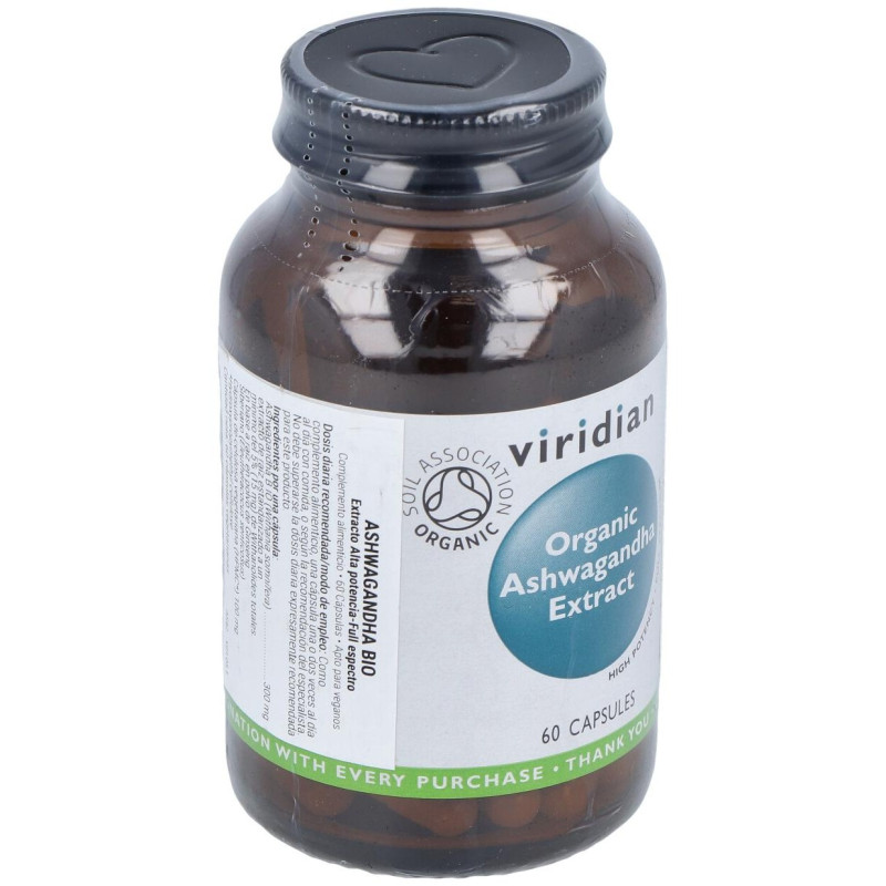 Viridian Extracto De Ashwagandha 60Caps