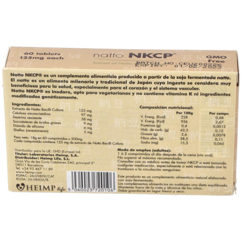 Natto Nkcp 60Comp.