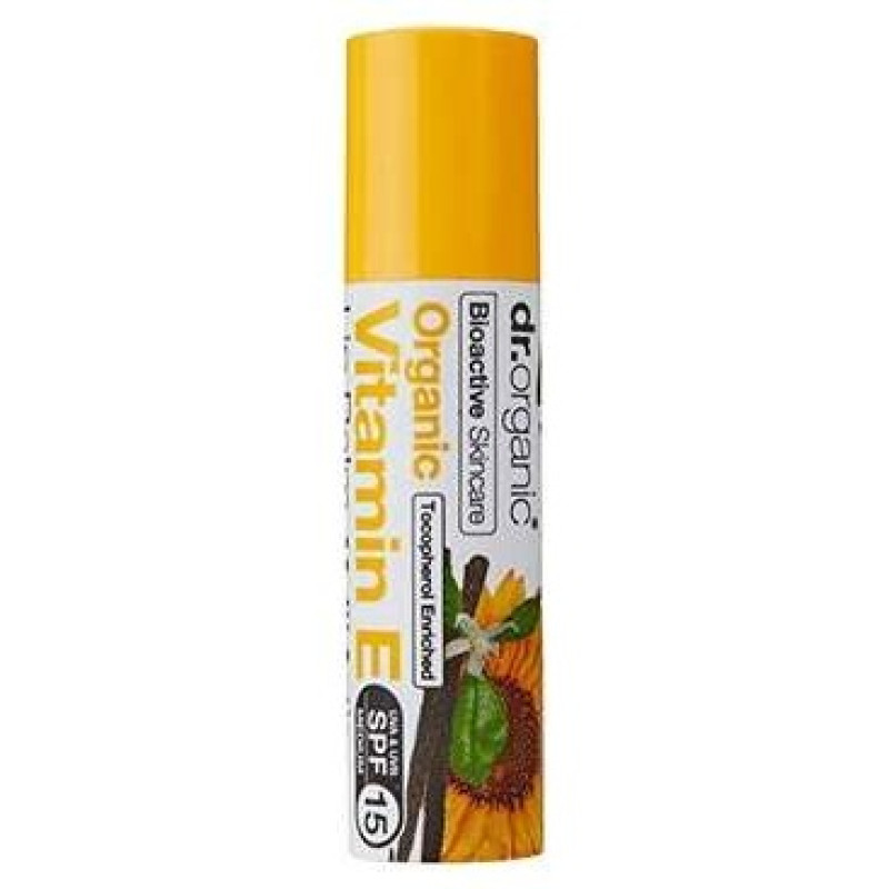 Dr Organic Bálsamo Labial Vitamina E Orgánica 5_7Ml