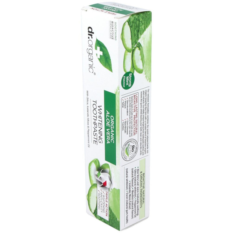 Pasta de Dientes Aloe Vera Organico 100ml - Dr. Organic