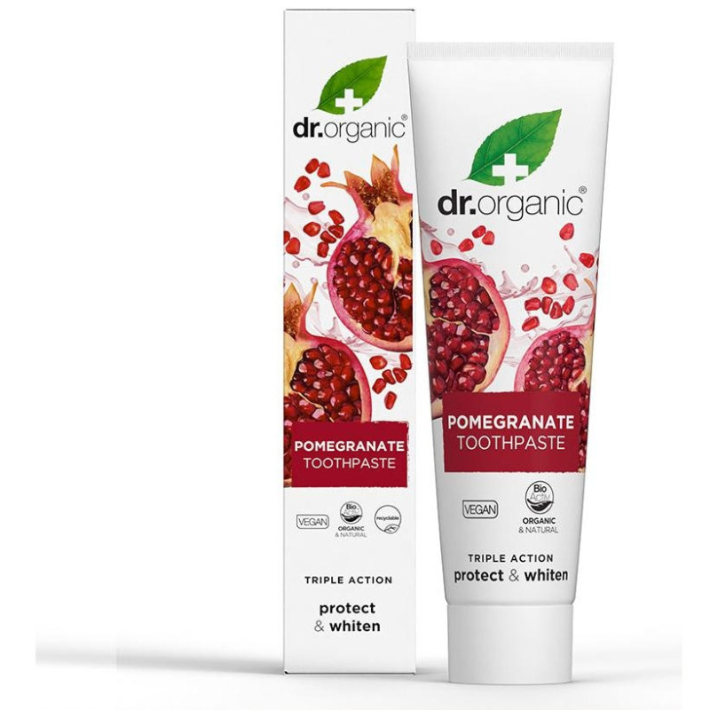 Pasta de Dientes Granada Organica 100ml - Dr. Organic