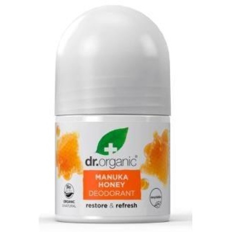 Miel de Manuka Desodorante Roll - On 50 ml - Dr. Organic