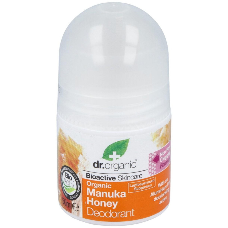 Miel de Manuka Desodorante Roll - On 50 ml - Dr. Organic
