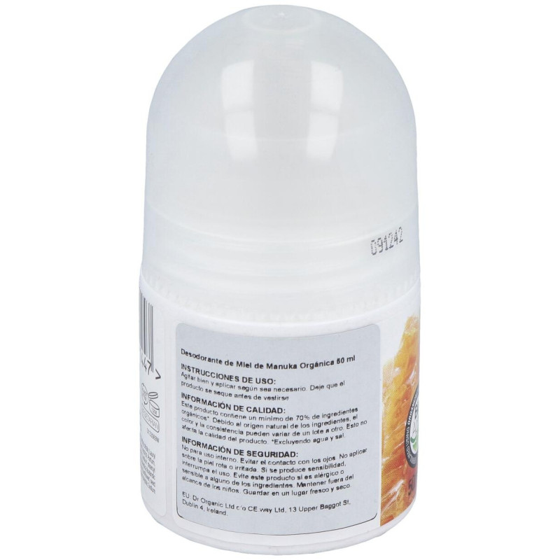 Miel de Manuka Desodorante Roll - On 50 ml - Dr. Organic