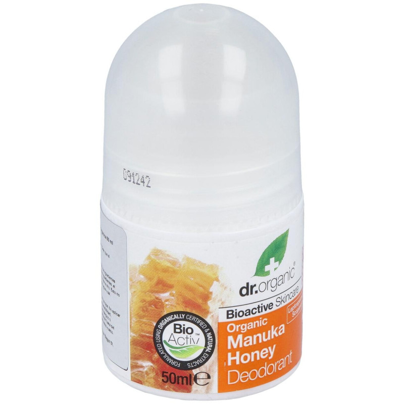 Miel de Manuka Desodorante Roll - On 50 ml - Dr. Organic