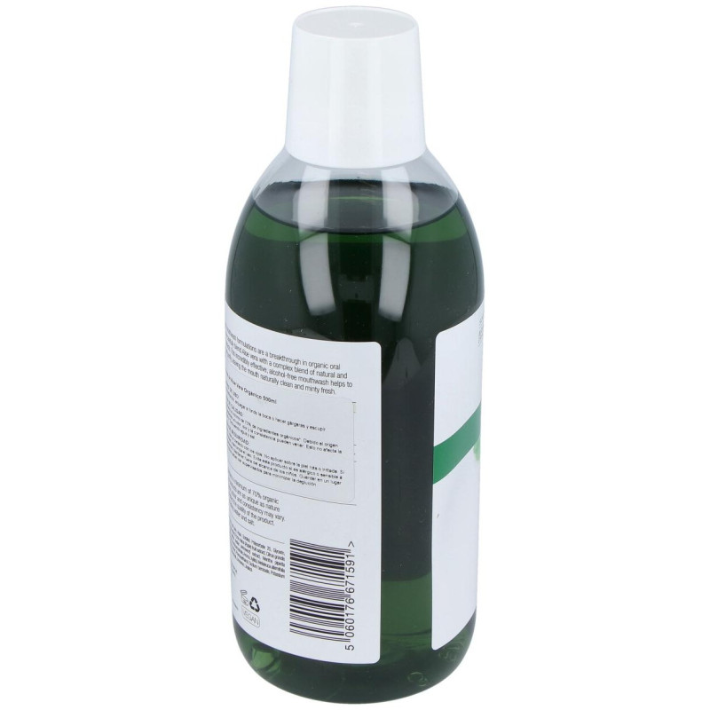 Enjuague Bucal Aloe Vera Organico 500ml - Dr. Organic