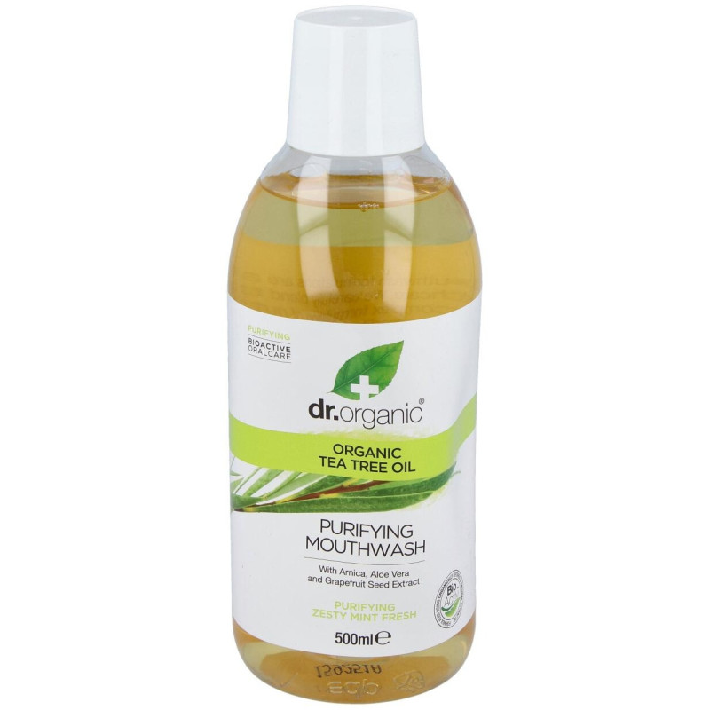 Bioactive Organic Tea Tree Enjuage Bucal 500 ml - Dr. Organic