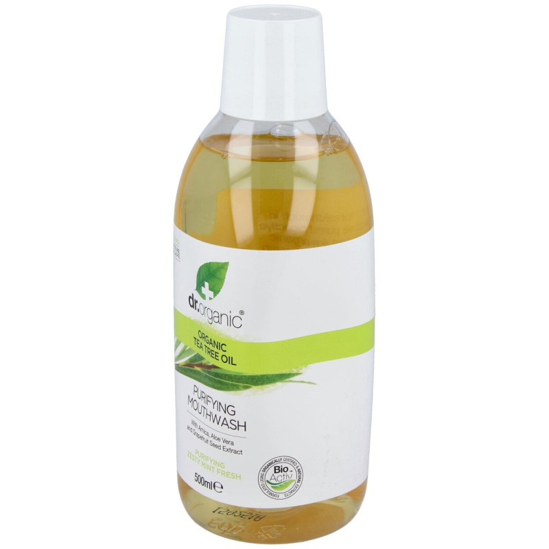 Bioactive Organic Tea Tree Enjuage Bucal 500 ml - Dr. Organic