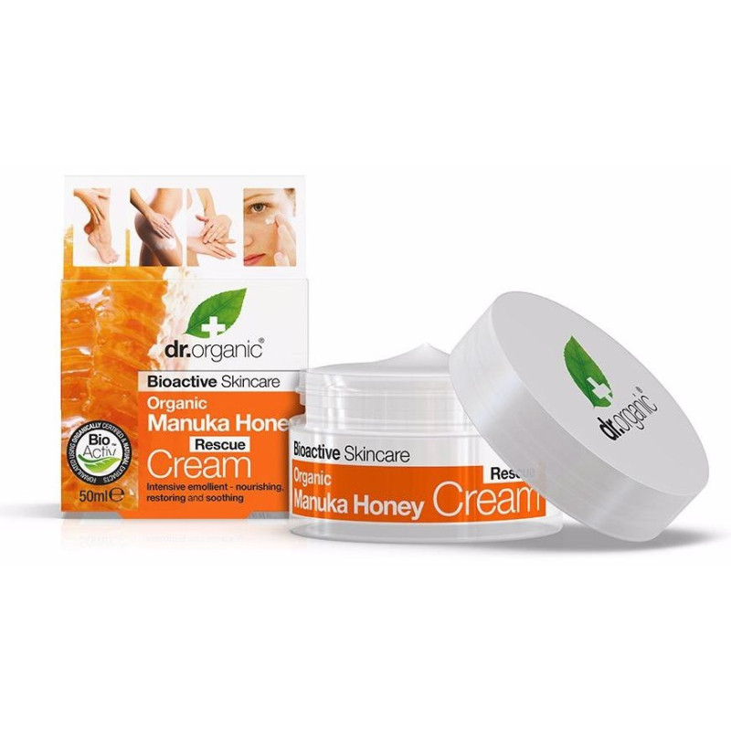 Miel de Manuka Crema de Rescate 50 ml - Dr. Organic
