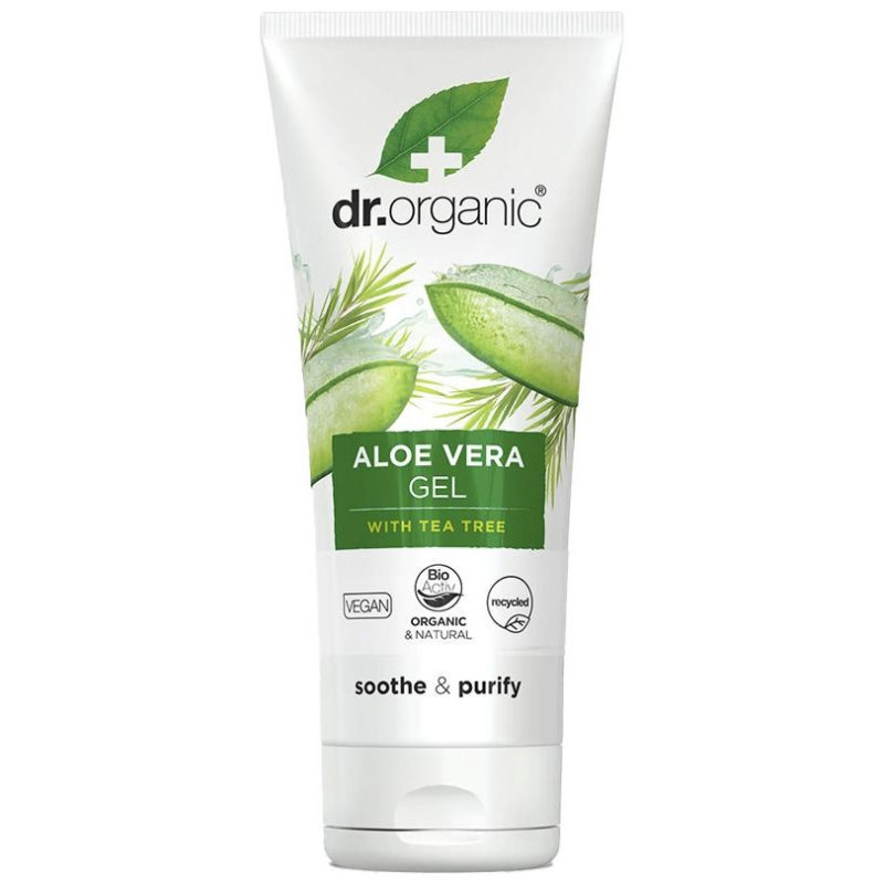 Gel Aloe Vera con Arbol del Te y Arnica 200ml - Dr. Organic