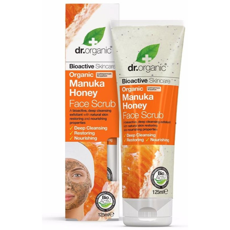 Exfoliante Facial Miel de Manuka 125ml - Dr. Organic