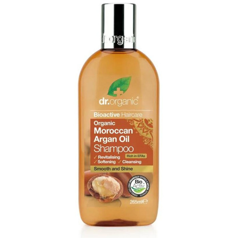 Champu Aceite Argan Marroqui 265ml - Dr. Organic