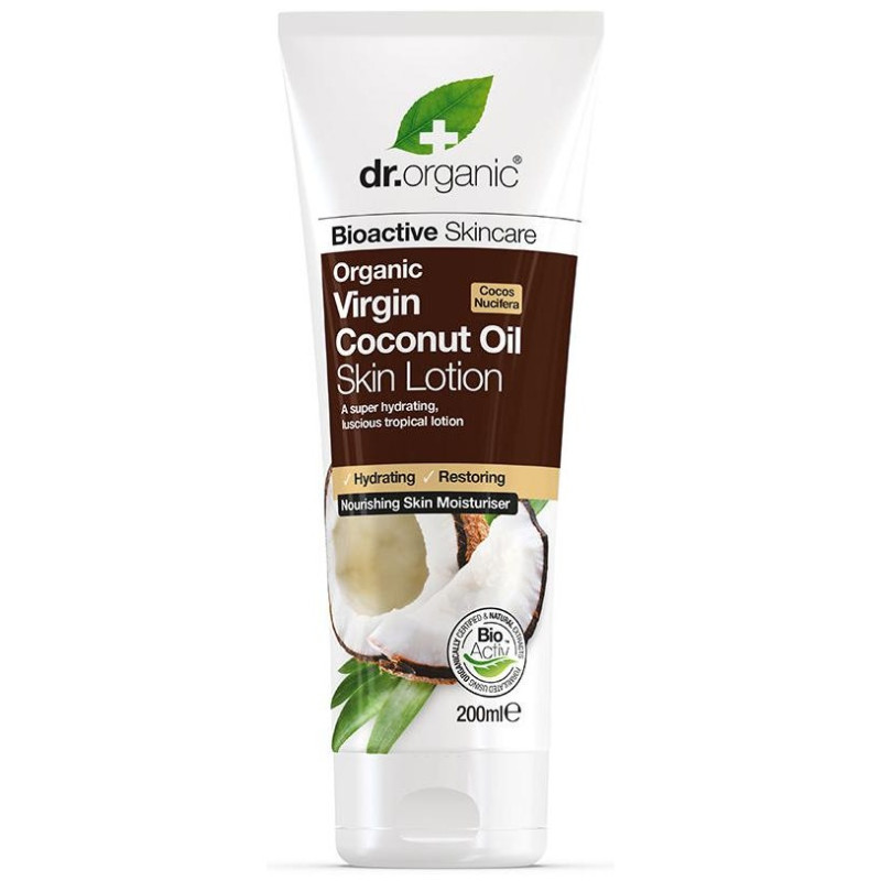 Locion Corporal Aceite Coco Organico 200Ml.
