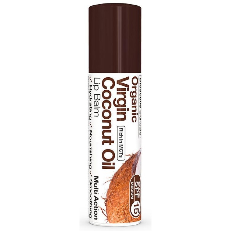 Dr Organic B Lsamo Labial Aceite de Coco Org Nico 5_7ml - Dr. Organic