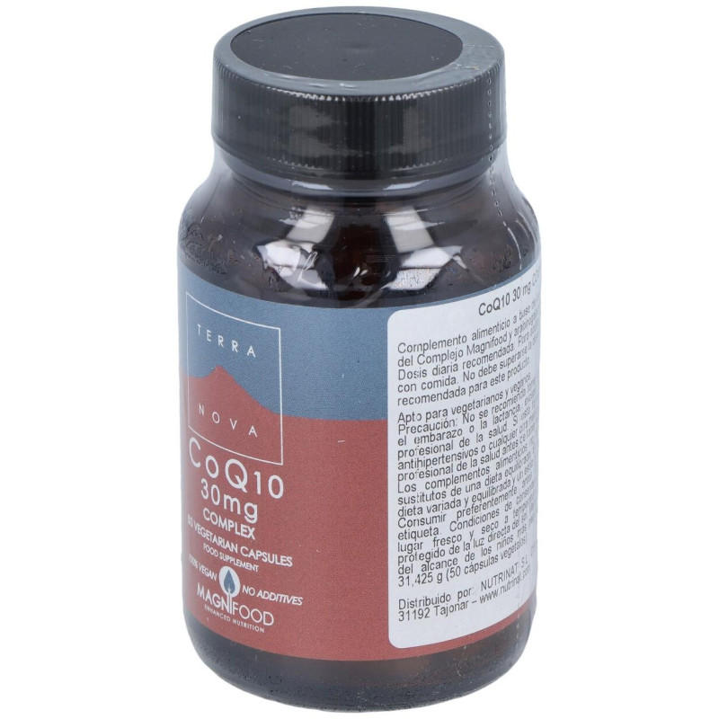 Terranova Coq10 30 Mg Complex 50 Cápsulas