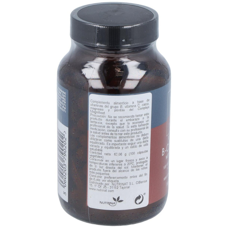 B-Complex Con Vit-C 100Vcap.