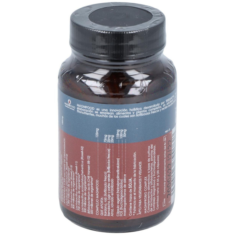 Terranova Magniprobio Complex Con Fructo-Oligosacáridos 50 Caps