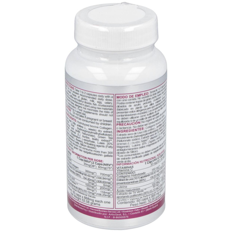 Airbiotic Colágeno Hialurónico Ab Complex 60 Cápsulas