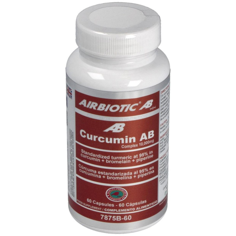 Cúrcuma Ab Complex 10.000 mg 60 Cápsulas - Airbiotic