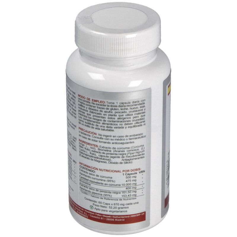 Cúrcuma Ab Complex 10.000 mg 60 Cápsulas - Airbiotic