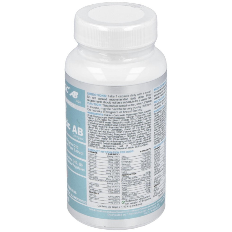 Multibiotic Complex Multinutriente 30caps - Airbiotic