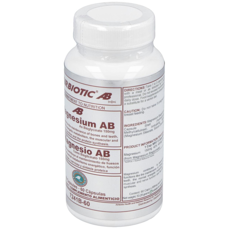 Magnesium Bisglicinato 150Mg. 60Cap.