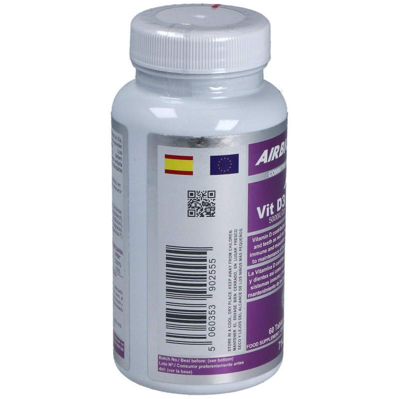 Vit D3 + K2 60comp - Airbiotic