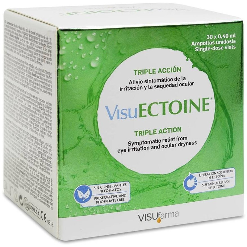 Visufarma Visuectoine X 0.4 ml, 30 Ampollas Unidosis - Welnia