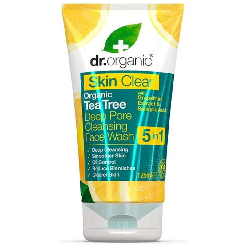 Skin Clear Limpiador Facial del Poro 125ml - Dr. Organic