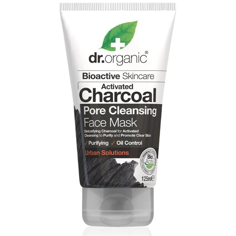Mascarilla Facial Carbon Activado 125ml - Dr. Organic