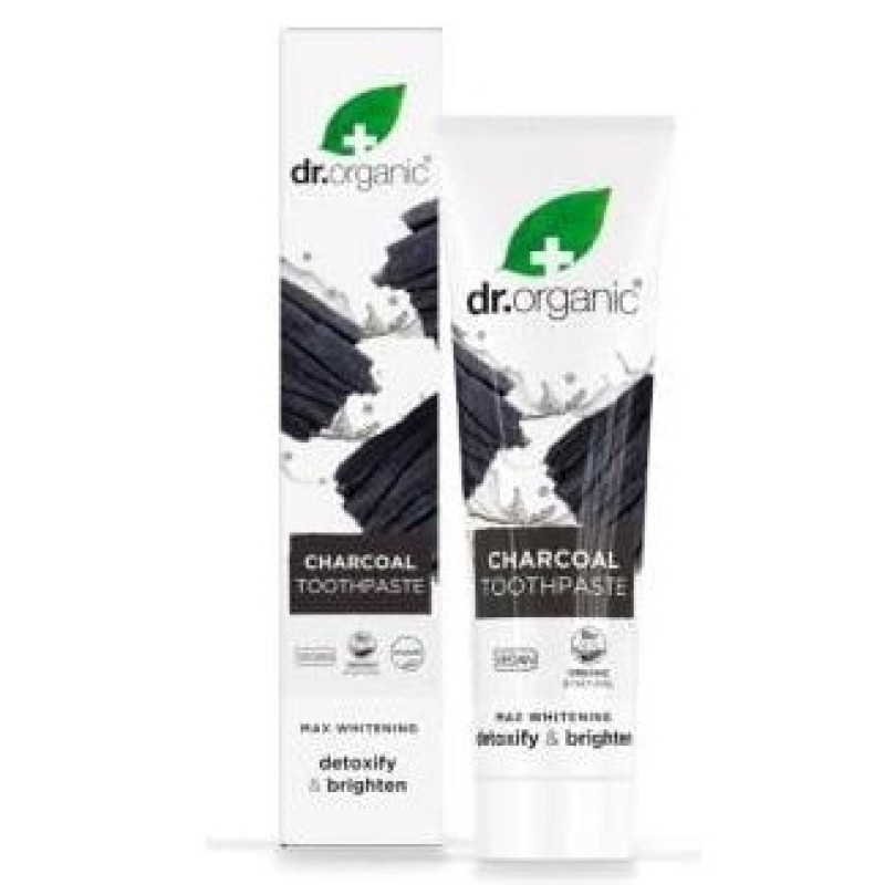 Dr.organic Pasta de Dientes Carbón Activo 100ml - Dr. Organic