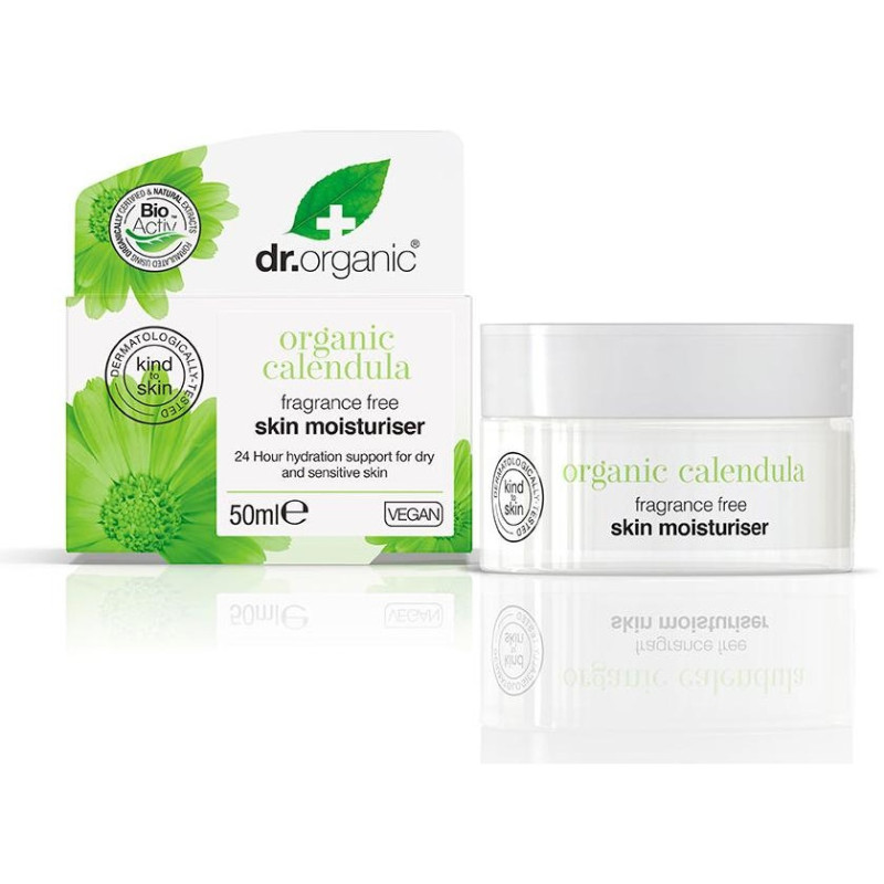 Crema Hidratante Piel Sensible Calendula 50ml - Dr. Organic