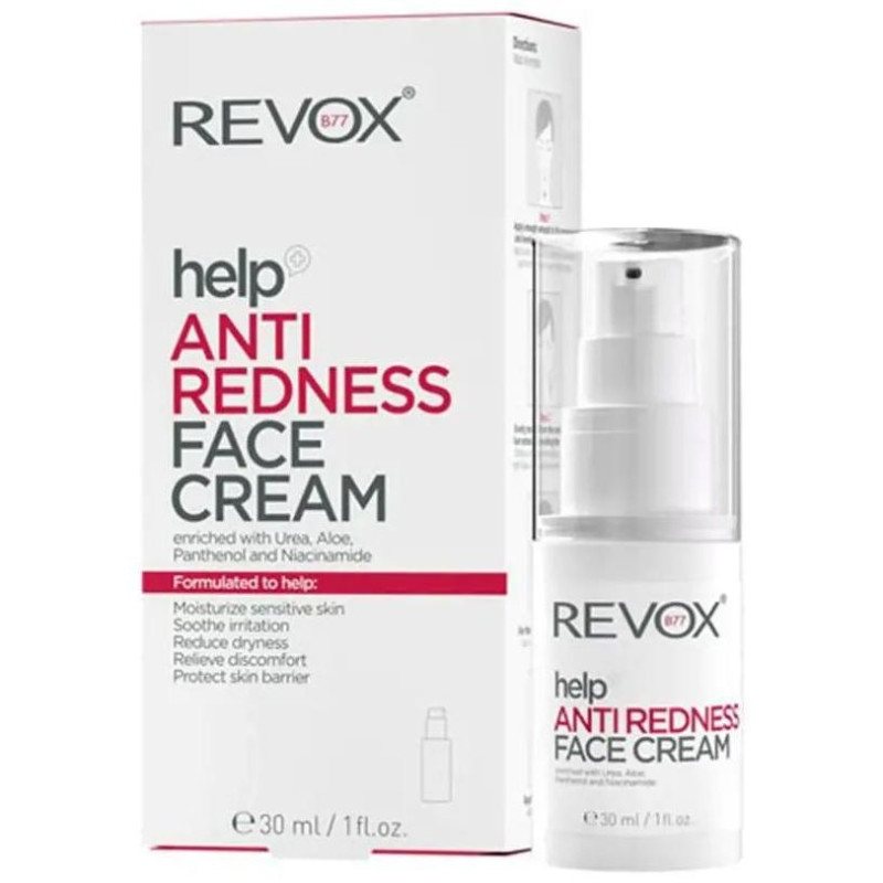 Help Anti Redness Face Cream 30 ml - Revox B77