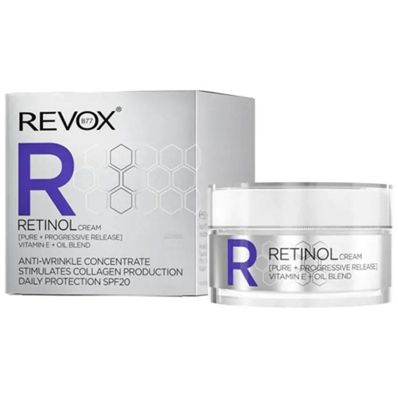 Retinol Daily Protection Cream Spf20 50ml - Revox B77