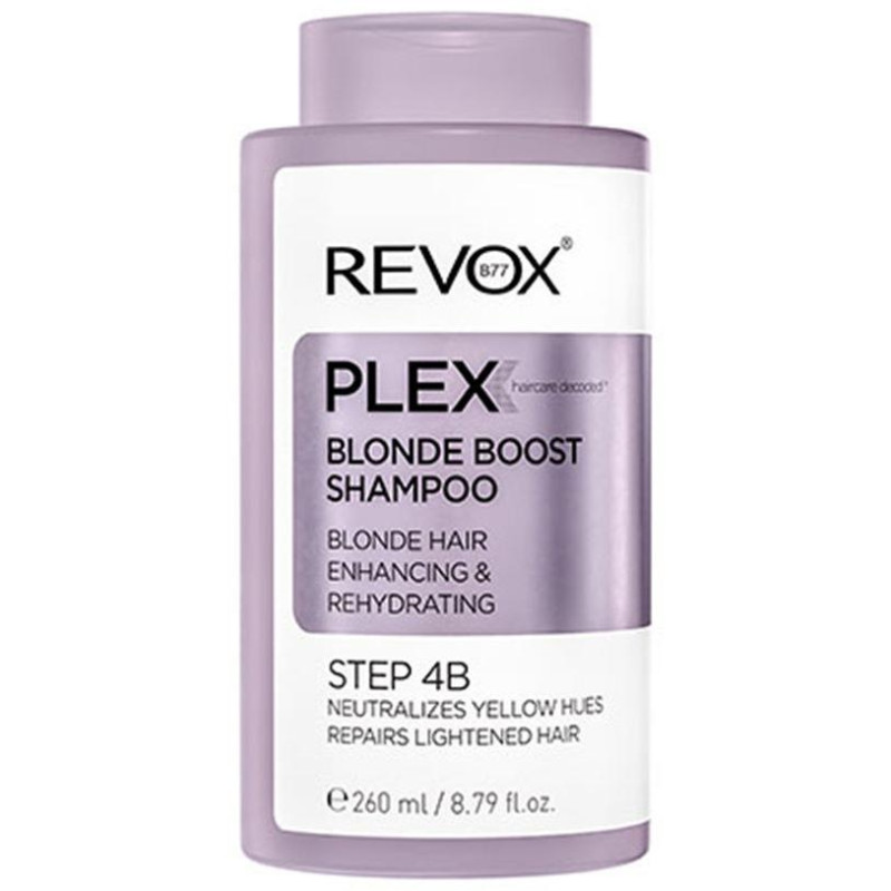 Plex Blonde Boost Shampoo Step 4b 260ml - Revox B77