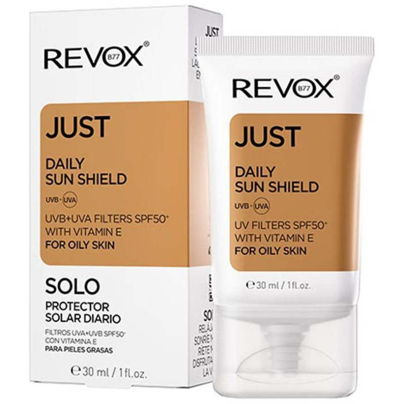 Just Daily Sun Shield For Oily Skin 30ml - Revox B77