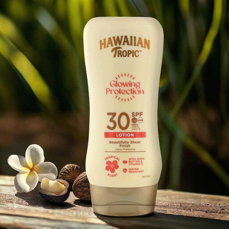 Satin Protection Ultra Radiance spf30 Cream 180m - Hawaiian Tropic