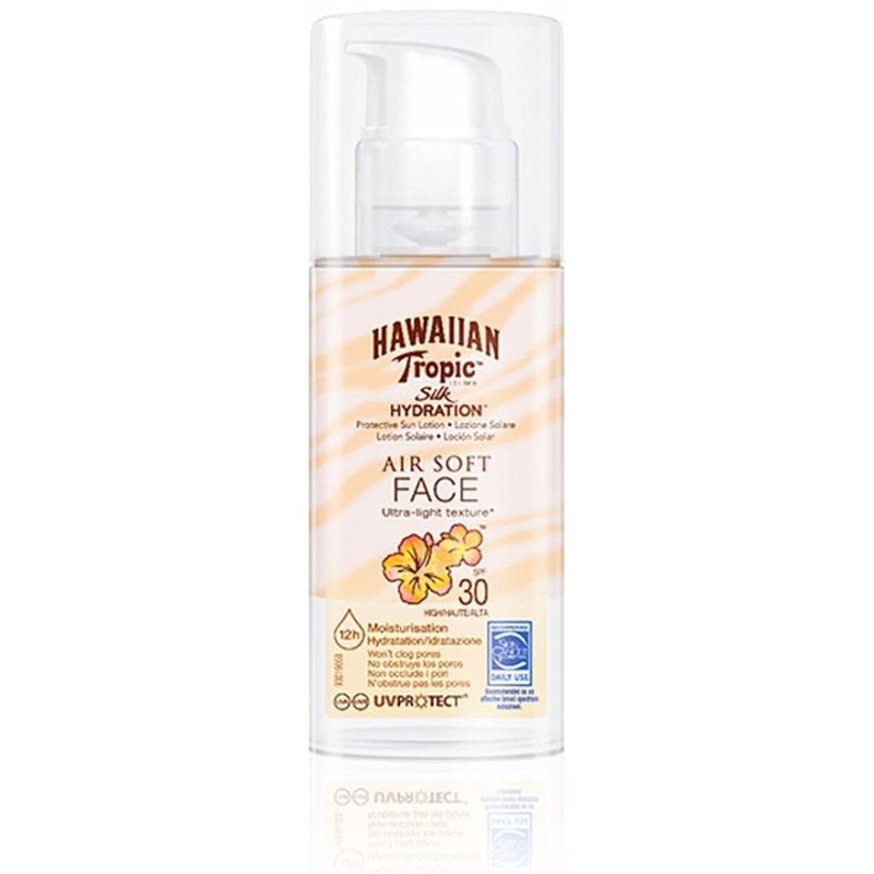 Silk Hydration Air Soft Face spf30 Sun Lotion 50 - Hawaiian Tropic