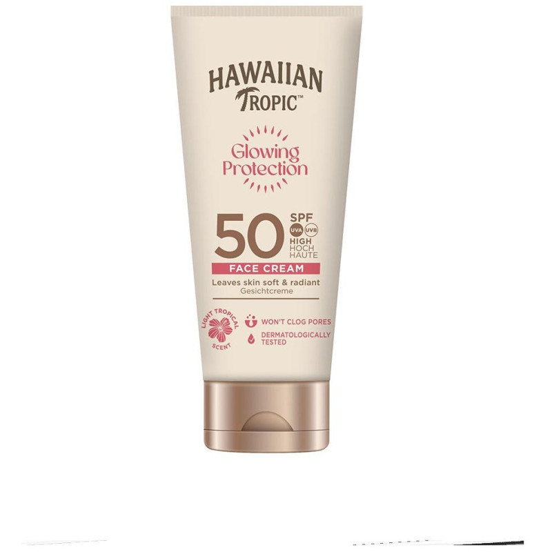 Glowing Protection Face Cream spf50 50 ml - Hawaiian Tropic